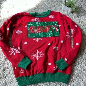 To be jolly adorable Christmas mermaid sequin unique cool Holiday party …